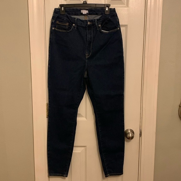 Good American Blue Jeans Size 14-16 #583 - Picture 1 of 9